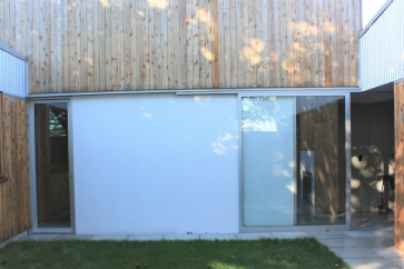 Jack Grass courtyard doors